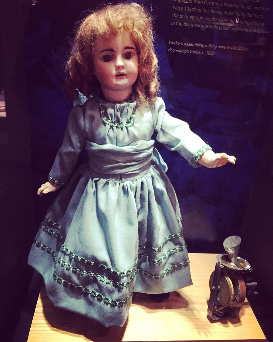 creepy talking doll