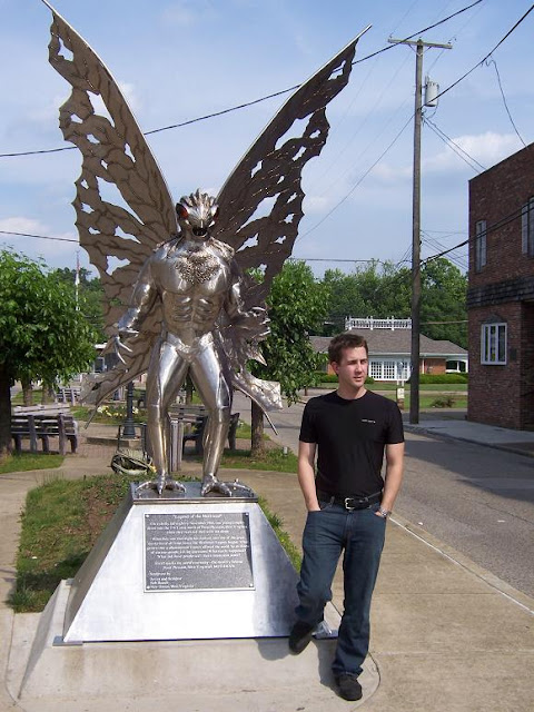 Mothman statue